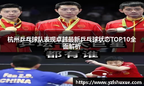 杭州乒乓球队表现卓越最新乒乓球状态TOP10全面解析